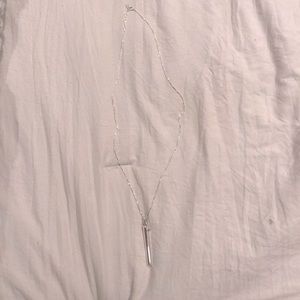 Stella and dot silver necklace